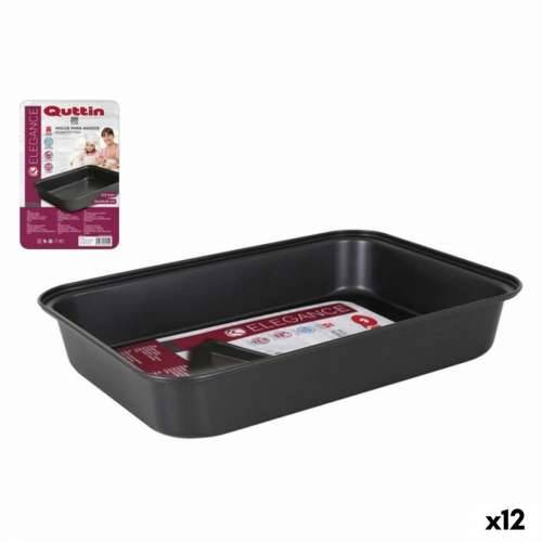 Kalup Quttin 52287 Ugljični Čelik Pravokutno 34 x 24 cm (12 kom.) Cijena