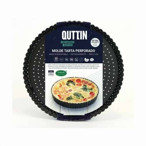 Kalup za Kolače Quttin 28 x 3 cm perforirano Uklonjivo (12 kom.) Cijena