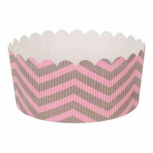Kalup za Slastice Quttin Roza 6 Dijelovi 12 x 6 cm (12 kom.) Cijena
