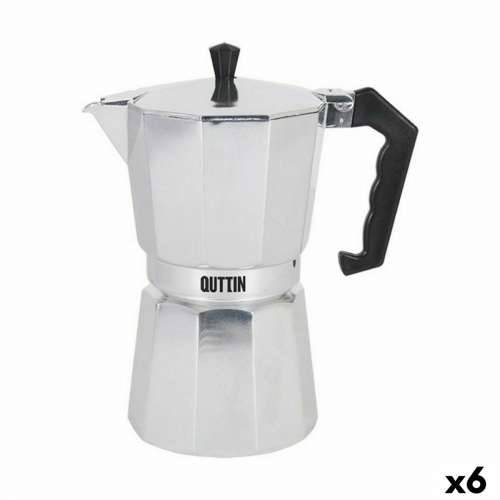 Talijanska Moka za Kavu Quttin Aluminij 9 Šalice (6 kom.) Cijena