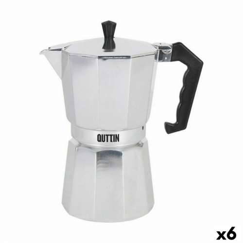 Talijanska Moka za Kavu Quttin Aluminij 12 Tasītes (6 kom.) Cijena
