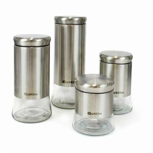 Čamac Quttin Čelik Staklo 11,5 x 11,5 x 23,5 cm (12 kom.) (1700 ml) Cijena