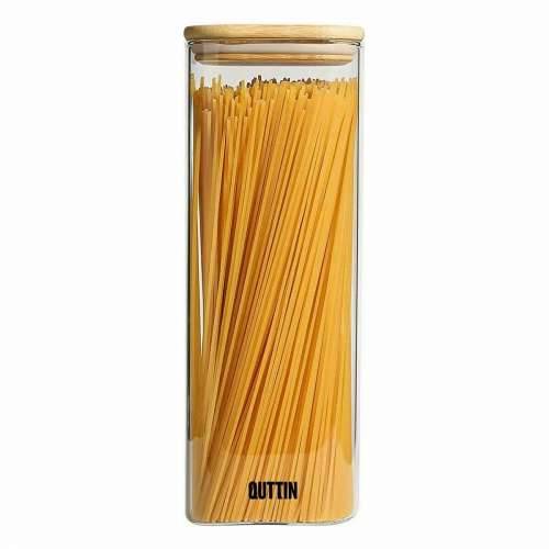 staklenka Quttin Bambus Kvadratno 2,15 L 10,2 x 28 cm (12 kom.) Cijena
