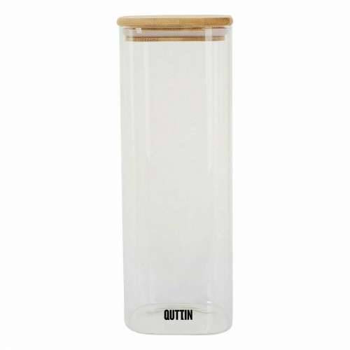 staklenka Quttin Bambus Kvadratno 2,15 L 10,2 x 28 cm (12 kom.) Cijena
