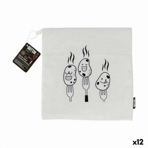 Vrećica za kuhanje krumpira Quttin 27,5 x 28,5 cm Mikrovalna Pećnica (12 kom.) Cijena