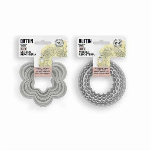 Kalup za Slastice Quttin 9,5 x 9,5 x 3,5 cm 5 Dijelovi (36 Jedinice) Cijena