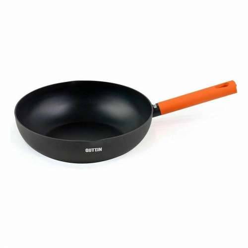 Tava za Wok Quttin Gastro Crna Oranžna 47 x 29 x 8 cm (6 kom.) Cijena