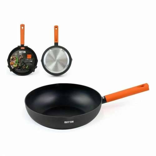 Tava za Wok Quttin Gastro Crna Oranžna 47 x 29 x 8 cm (6 kom.) Cijena