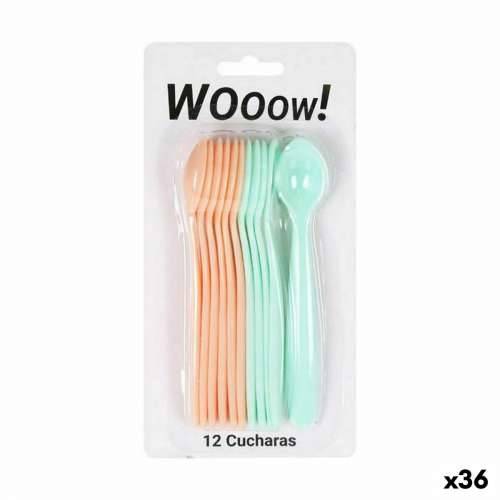 Set žlica za višekratnu uporabu Za višekratnu uporabu Pisana 20 cm 12 Dijelovi (36 Jedinice) Cijena