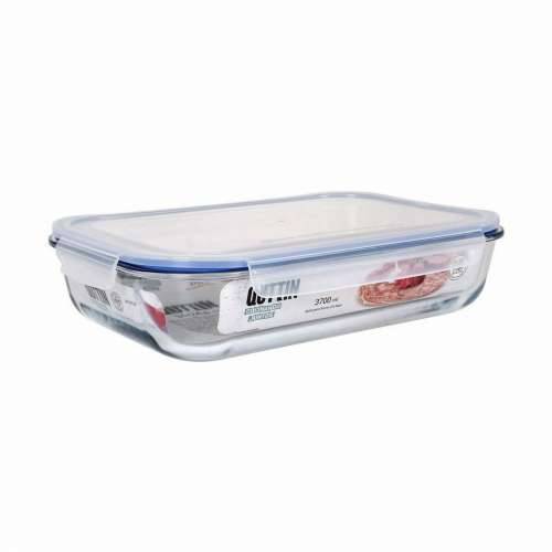 Hermetička Kutija za Ručak Quttin   Pravokutno 3,7 L 36 x 24,8 x 8,1 cm (4 kom.) Cijena
