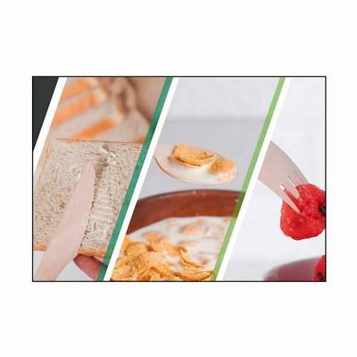 Set Noževa Jednokratne Drvo 12 Dijelovi 16,5 x 2,2 x 1,8 cm (36 Jedinice) Cijena