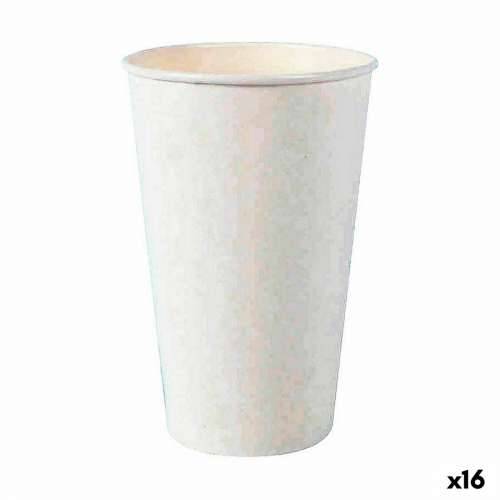 Set Čaša Algon Jednokratne Karton Bijela 15 Dijelovi 450 ml (16 kom.) Cijena