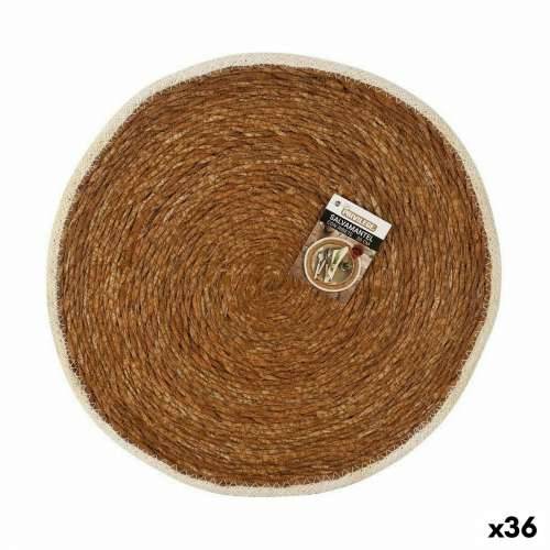Podmetač Privilege Morske alge Smeđa Sa trimom Ø 35 cm (36 Jedinice) Cijena