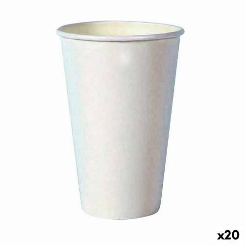 Set Čaša Algon Jednokratne Karton Bijela 35 Dijelovi 350 ml (20 kom.) Cijena