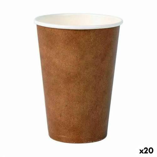 Set Čaša Algon Jednokratne Karton kraft papir 20 Dijelovi 220 ml (20 kom.) Cijena