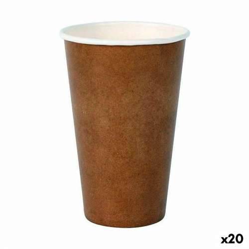 Set Čaša Algon Jednokratne Karton kraft papir 35 Dijelovi 350 ml (20 kom.) Cijena