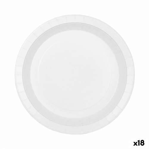 Set tanjura Algon Jednokratne Karton Bijela 20 Dijelovi 17 cm (18 kom.) Cijena