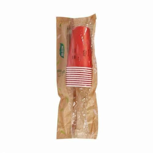 Set Čaša Algon Jednokratne Karton Crvena 10 Dijelovi 350 ml (20 kom.) Cijena