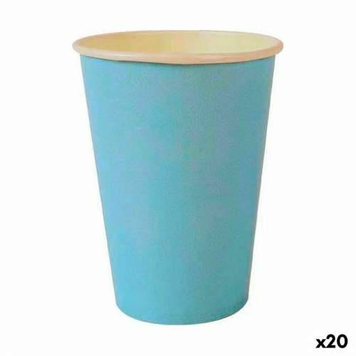 Set Čaša Algon Jednokratne Karton Plava 20 Dijelovi 220 ml (20 kom.) Cijena