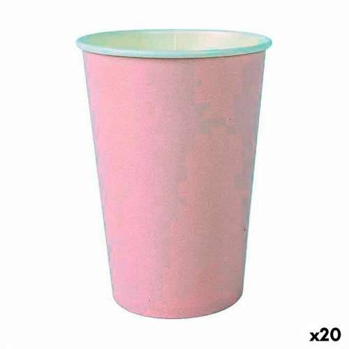 Set Čaša Algon Jednokratne Karton Roza 20 Dijelovi 220 ml (20 kom.) Cijena