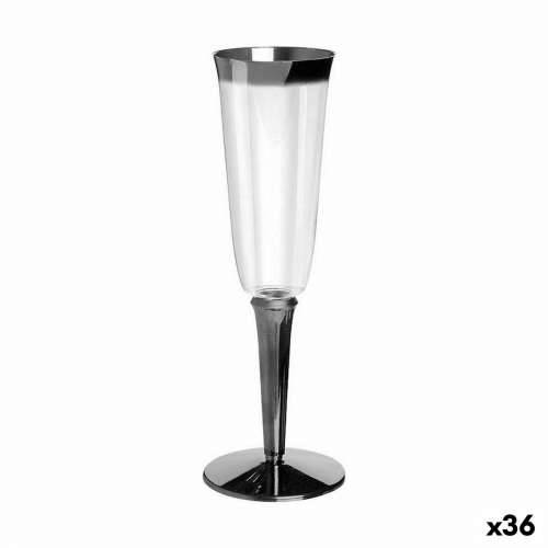 Set čaša za višekratnu upotrebu Algon kopanje Srebrna 3 Dijelovi 180 ml (36 Jedinice) Cijena