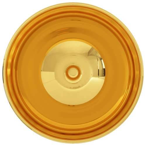 Umivaonik 32,5 x 14 cm keramički zlatni Cijena