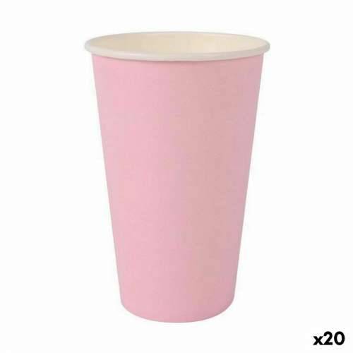Set Čaša Algon Jednokratne Karton Roza 10 Dijelovi 330 ml (20 kom.) Cijena