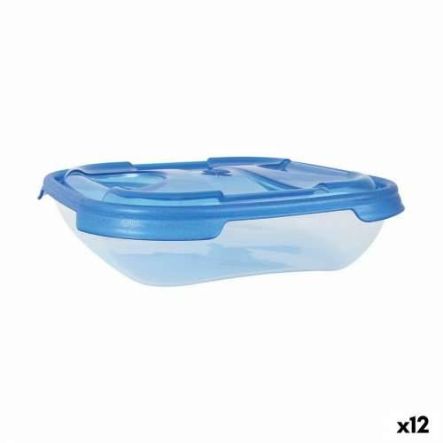 Set kutija za užinu Tontarelli Nuvola 500 ml Plava Kvadratno 4 Dijelovi (12 kom.) Cijena