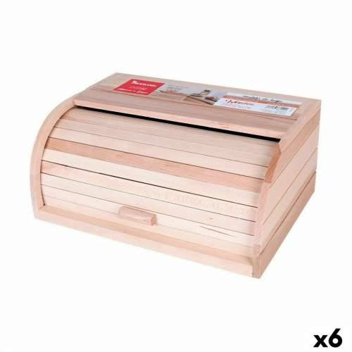 Košara za Kruh Quttin Namještaj Rešetkasta roleta Drvo 37,5 x 26,5 x 16 cm (6 kom.) Cijena
