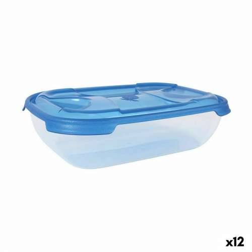 Set kutija za užinu Tontarelli Nuvola 2 L Plava Pravokutno 2 Dijelovi (12 kom.) Cijena
