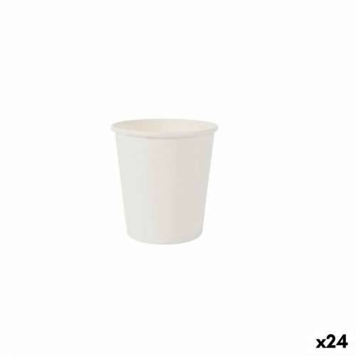Set Čaša Algon Jednokratne Karton Bijela 20 Dijelovi 120 ml (24 kom.) Cijena