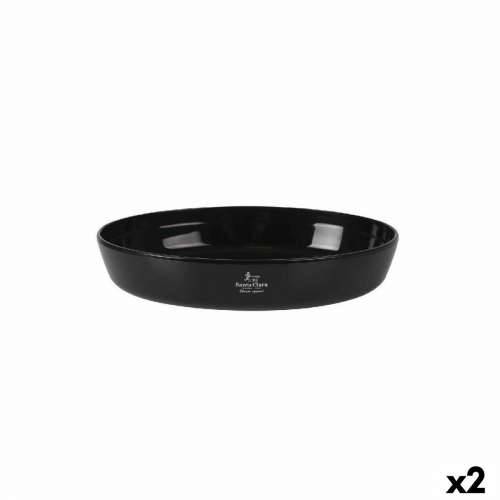 Posuda za Pećnicu Santa Clara Silikon Borosilikatno staklo ovalno 30 x 21 x 6,5 cm (2 kom.) Cijena