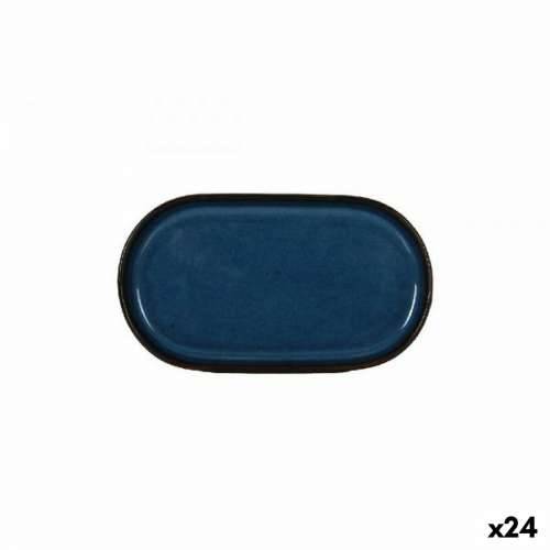 Pladanj za aperitive La Mediterránea Chester Plava ovalno 13 x 8 x 4 cm (24 kom.) Cijena