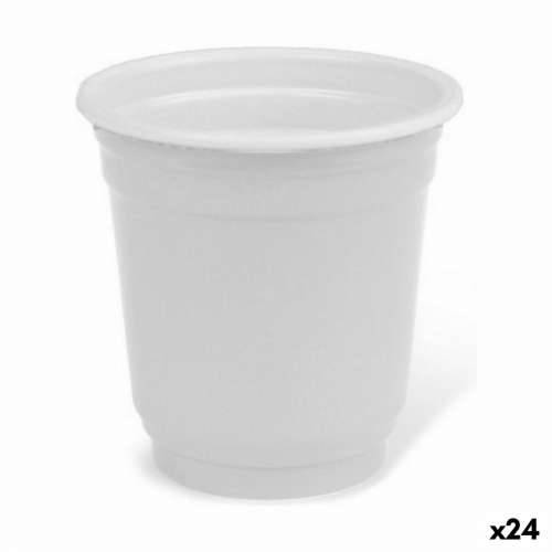 Set Čašica za Žestoka Pića Algon Za višekratnu uporabu Bijela Plastika 36 Dijelovi 50 ml (24 kom.) Cijena