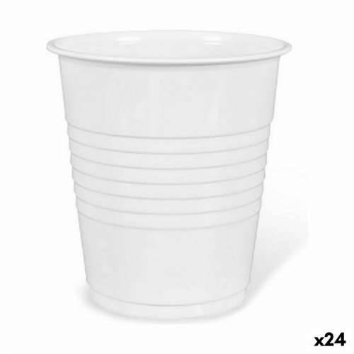 Set čaša za višekratnu upotrebu Algon Kava Bijela Plastika 25 Dijelovi 100 ml (24 kom.) Cijena