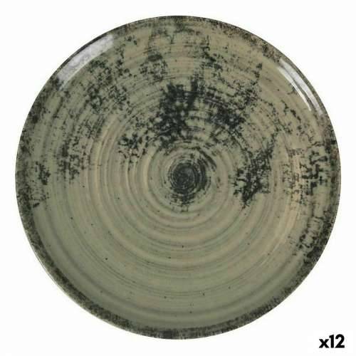 Plakans šķīvis La Mediterránea Aspe Zelena Ø 26 x 2,5 cm (12 kom.) Cijena