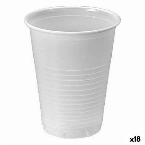 Set čaša za višekratnu upotrebu Algon Bijela 50 Dijelovi 200 ml (18 kom.) Cijena