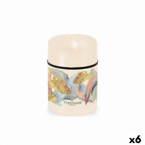 Termosica za Hranu ThermoSport Listovi Bež 600 ml (6 kom.) Cijena
