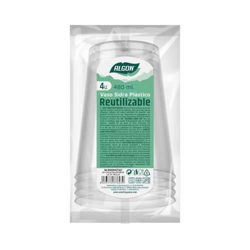 Set čaša za višekratnu upotrebu Algon Jabukovača Providan 4 Dijelovi 480 ml (50 kom.) Cijena