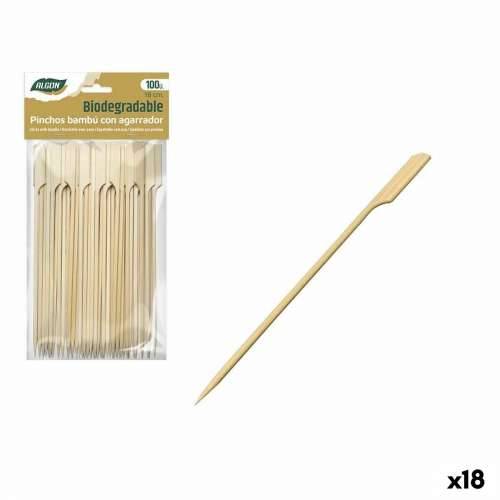 Set Štapića za Roštilj Algon Bambus 100 Dijelovi 18 cm (18 kom.) Cijena