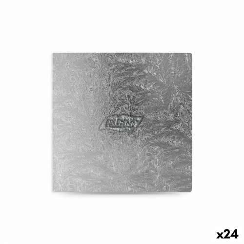 Stalak za kolače Algon Srebrna 20 x 20 x 1,5 cm Kvadratno (24 kom.) Cijena