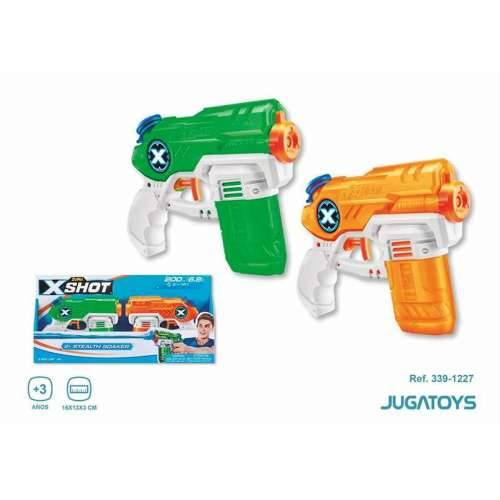 Pištolj na Vodu X-Shot Warfare Double Small Stealth 2 Dijelovi 16 x 13 x 3 cm Cijena