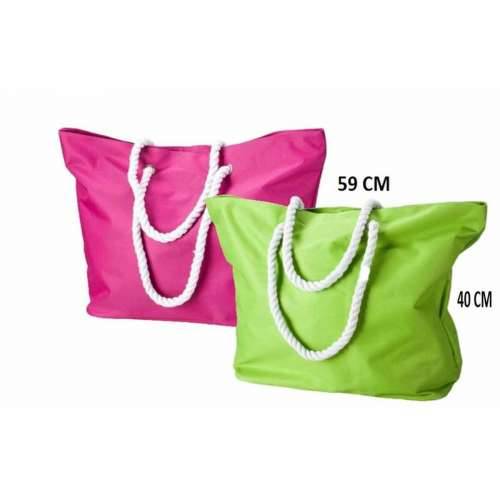 Torba za Plažu Zelena Roza Oxford 59 x 19 x 40 cm Cijena
