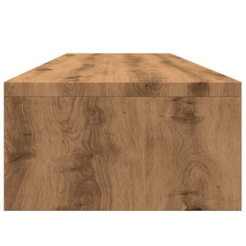 Stalak za monitor boja hrasta 100x24x13 cm konstruirano drvo - hrast artisan 1 Cijena