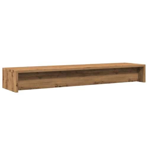 Stalak za monitor boja hrasta 100x24x13 cm konstruirano drvo - hrast artisan 1 Cijena