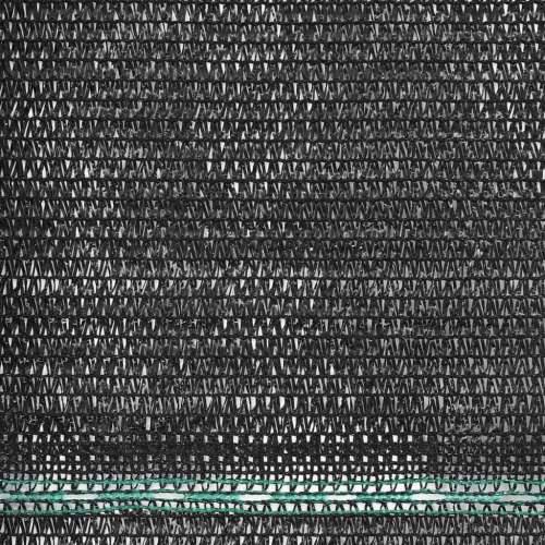 Teniski zaslon HDPE 2 x 25 m crni Cijena