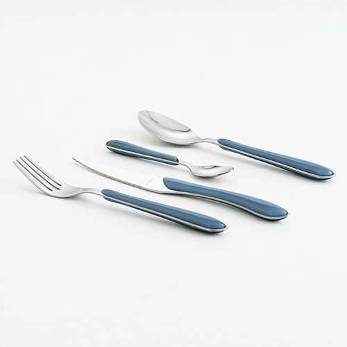 Pribor za Jelo Amefa Eclat Mornarsko plava Metal (24 pcs) Cijena