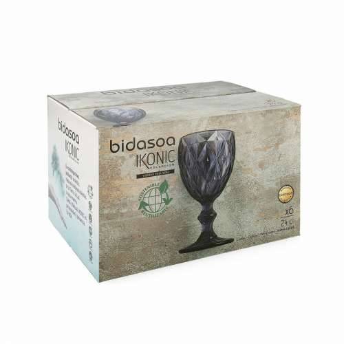 Čaša za vino Bidasoa Ikonic Plava 240 ml 6 Dijelovi Cijena