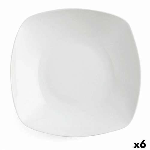 Duboki Tanjur Quid Novo Vinci Keramika Bijela (20,5 cm) (Pack 6x) Cijena