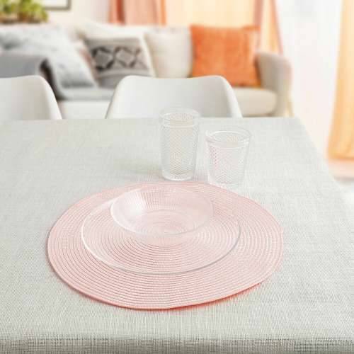 Zasebni stolnjak Quid Vita Peoni Roza Plastika 38 cm (Pack 12x) Cijena